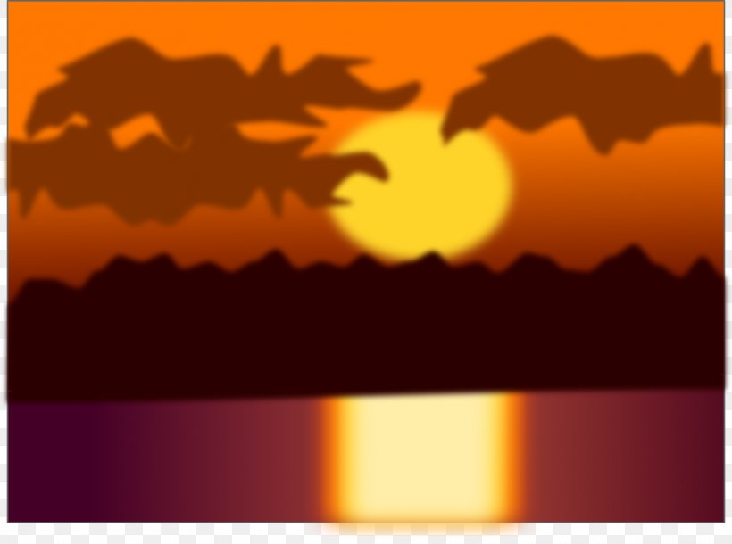 Sunset Clip Art, PNG, 1920x1429px, Sunset, Blog, Dusk, Heat, Orange Download Free