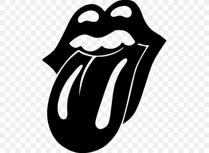 The Rolling Stones Tongue Clip Art, PNG, 600x600px, Rolling Stones, Artwork, Beak, Black, Black And White Download Free