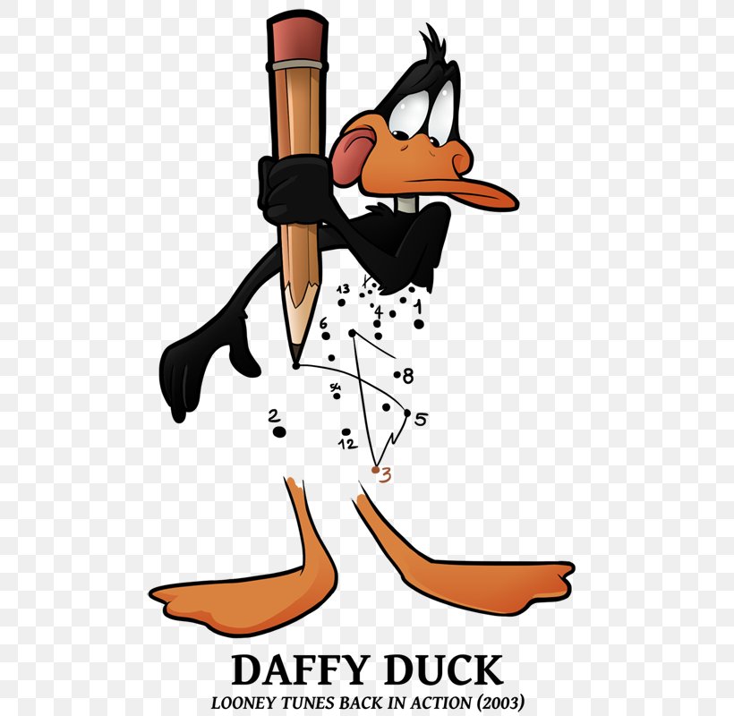 Daffy Duck Melissa Duck Bugs Bunny Looney Tunes, PNG, 497x800px, Daffy Duck, Animated Cartoon, Artwork, Beak, Bird Download Free