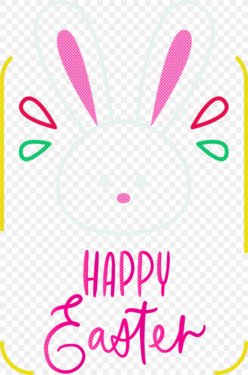 Easter Day Happy Easter Day, PNG, 1983x3000px, Easter Day, Easter Bunny, Happy Easter Day, Pink, Sticker Download Free