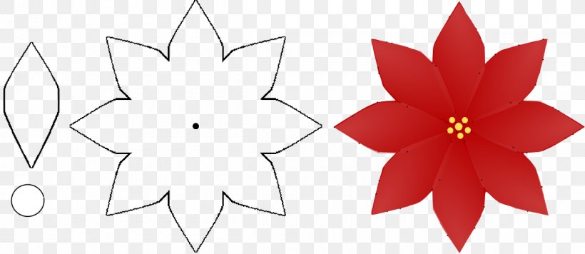 Flower Poinsettia Christmas Template Clip Art, PNG, 1200x521px, Flower, Area, Christmas, Christmas Card, Christmas Decoration Download Free