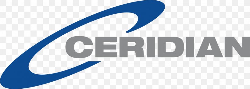 Logo Ceridian HCM Holding Human Resource Computer Software, PNG, 1587x566px, Logo, Area, Blue, Brand, Ceridian Download Free