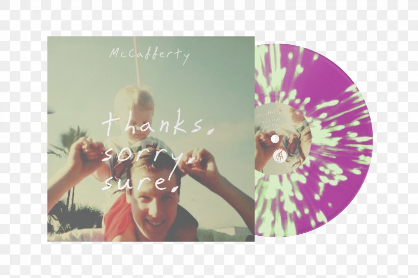 Thanks. Sorry. Sure. McCafferty Phonograph Record LP Record Punk Rock, PNG, 3000x2000px, Phonograph Record, Art, Extended Play, Lp Record, Pink Download Free