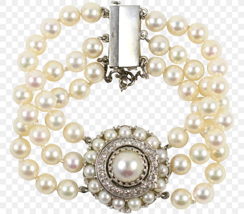 Pearl Jewellery Bracelet Watch Necklace, PNG, 758x719px, Pearl, Bangle, Body Jewelry, Bracelet, Clothing Accessories Download Free