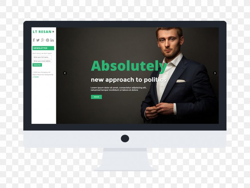 Responsive Web Design Computer Software Joomla Template Computer Monitors, PNG, 1000x750px, Responsive Web Design, Brand, Business, Cascading Style Sheets, Computer Monitor Download Free