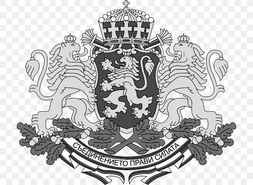 Coat Of Arms Of Bulgaria Emblem Coat Of Arms Of The Ottoman Empire, PNG, 712x600px, Bulgaria, Art, Balkans, Black And White, Brand Download Free