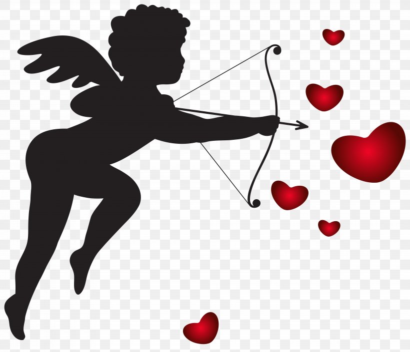 Cupid Heart Clip Art, PNG, 8000x6881px, Watercolor, Cartoon, Flower, Frame, Heart Download Free
