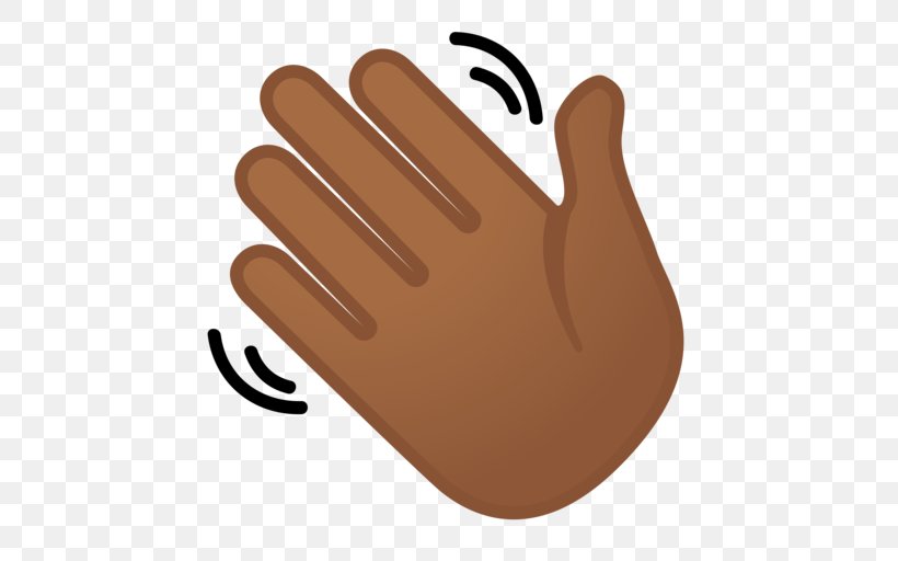 Emoji Wave Hand-waving Human Skin Color, PNG, 512x512px, Emoji, Android Nougat, Brown, Dark Skin, Emojipedia Download Free
