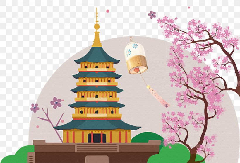 Japan Yiwu Tourism, PNG, 1178x800px, Japan, Architecture, Art, Cartoon, Christmas Ornament Download Free