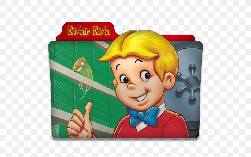 Richie Rich Scooby-Doo Animated Film Cartoon, PNG, 512x512px, Richie Rich,  Animated Film, Cartoon, Character, Dvd