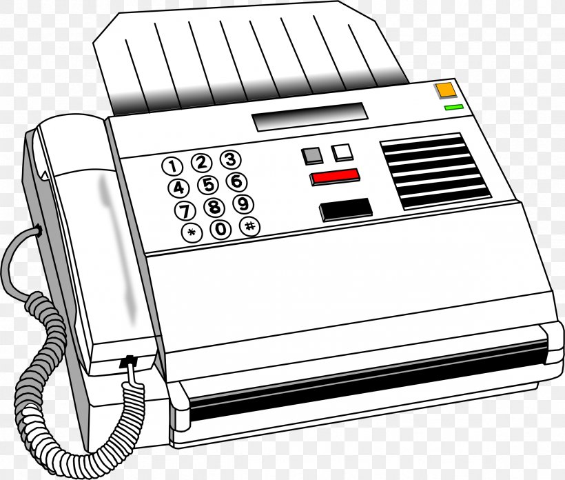 fax machine clip art