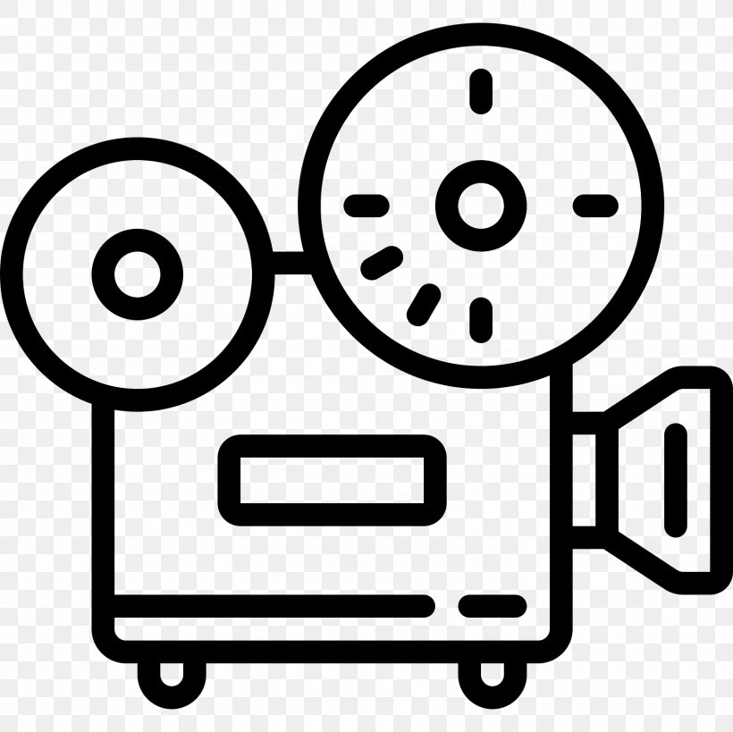 Movie Projector Multimedia Projectors Film, PNG, 1600x1600px, Movie Projector, Area, Black And White, Cinema, Clapperboard Download Free