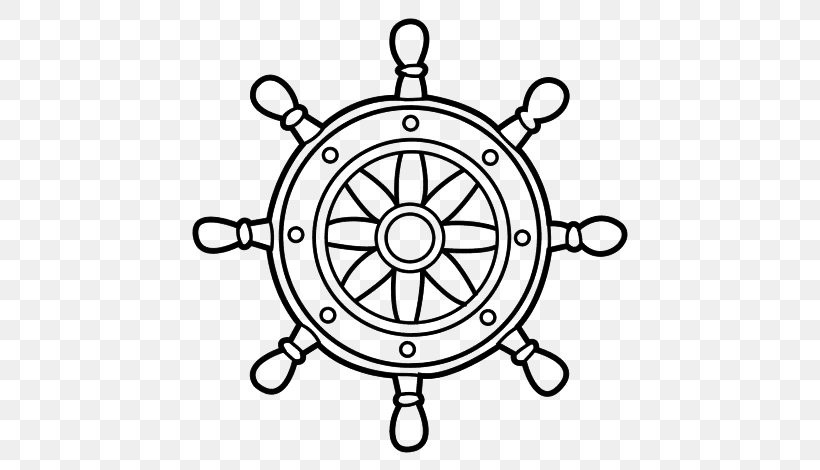 Paper Ship's Wheel Boat Rudder, PNG, 600x470px, Paper, Anchor, Area, Black And White, Boat Download Free