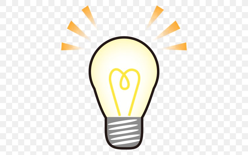 Incandescent Light Bulb Emojipedia Electricity, PNG, 512x512px, Light, Electricity, Emoji, Emojipedia, Incandescent Light Bulb Download Free
