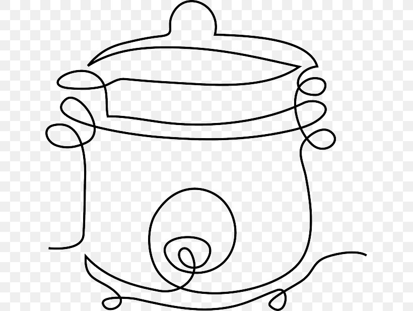 Instant Pot Pressure Cooking Olla Slow Cookers Clip Art, PNG, 640x617px, Instant Pot, Artwork, Black And White, Cooker, Cooking Download Free