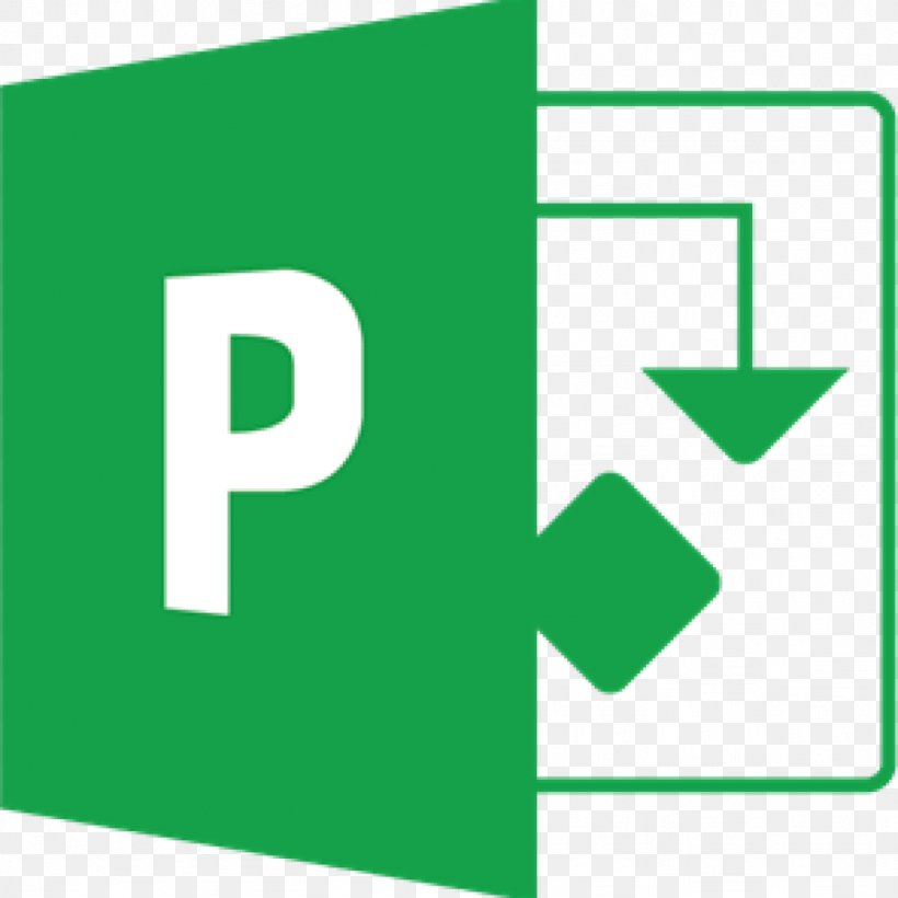 Microsoft Project Project Portfolio Management Project Management Software, PNG, 1024x1024px, Microsoft Project, Area, Brand, Business, Green Download Free