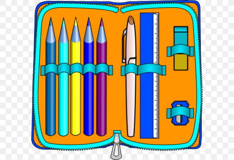 Pen & Pencil Cases Clip Art, PNG, 600x561px, Pen Pencil Cases, Area, Briefcase, Case, Drawing Download Free