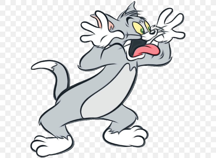 Tom And Jerry Cartoon, PNG, 600x600px, Watercolor, Animal Figure, Animated Series, Animation, Art Download Free