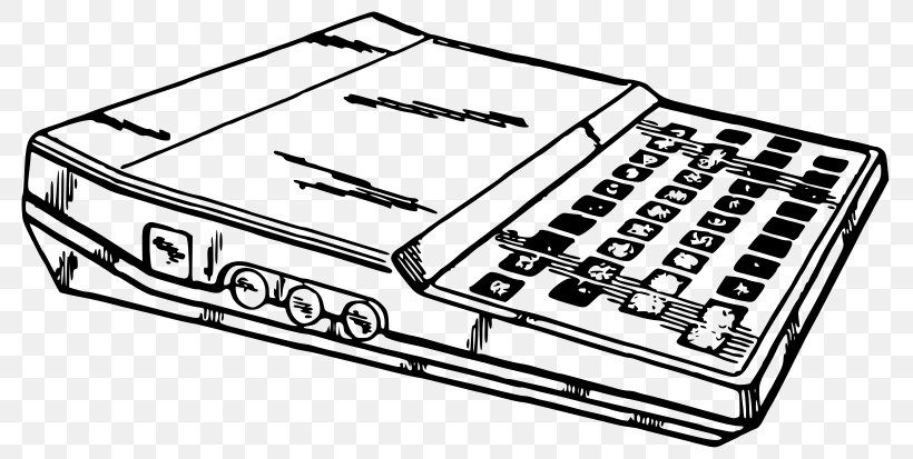 ZX81 Sinclair Research Computer Clip Art, PNG, 800x413px, Sinclair Research, Auto Part, Black And White, Computer, Computer Monitors Download Free