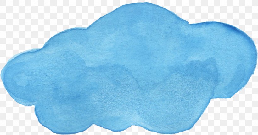 Blue HyperX Cloud Watercolor Painting Aqua Turquoise, PNG, 1090x571px, Blue, Aqua, Cobalt Blue, Crayon, Drawing Download Free
