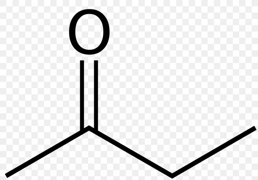 Butanone Ketone Skeletal Formula Organic Chemistry Ethyl Group, PNG, 1280x893px, Butanone, Acetone, Area, Black, Black And White Download Free