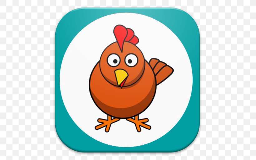 Chicken Vector Graphics Clip Art Cartoon Drawing, PNG, 512x512px, Chicken, Animated Cartoon, Beak, Bird, Cartoon Download Free