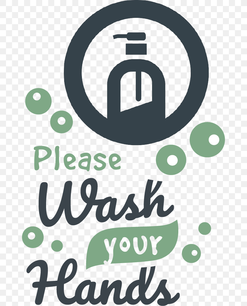 Wash Hands Washing Hands Virus, PNG, 674x1014px, Wash Hands, Green, Line, Logo, M Download Free