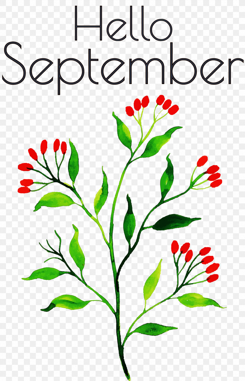 Hello September September, PNG, 1930x3000px, Hello September, Autumn, Floral Design, Royaltyfree, September Download Free