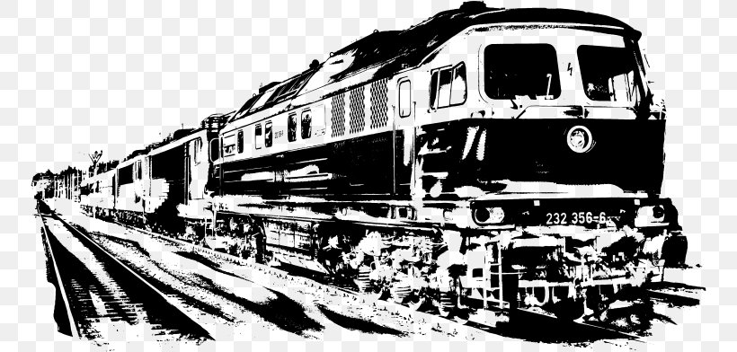 Electric Locomotive Rail Transport Passenger Car Train, PNG, 752x392px, Electric Locomotive, Black And White, Db Class V 60, Diesel Locomotive, Dr V 140 001 Download Free