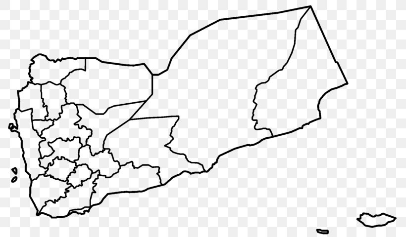Governorates Of Yemen Ibb Shabwah Governorate Houthi Insurgency In Yemen Saada Governorate, PNG, 800x480px, Governorates Of Yemen, Arabic, Arabic Wikipedia, Area, Black And White Download Free