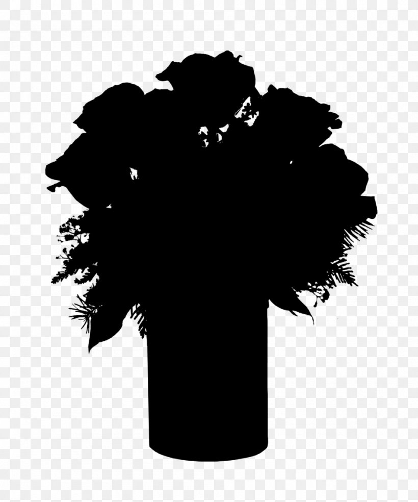 Tree Silhouette Font Black M, PNG, 950x1140px, Tree, Black, Black M, Blackandwhite, Leaf Download Free