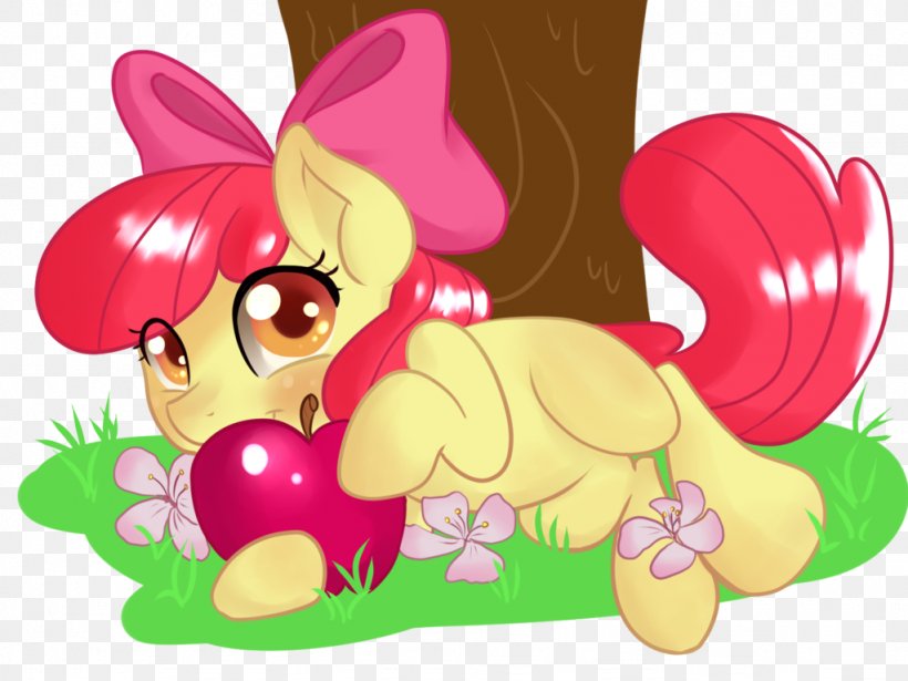 Apple Bloom Pony DeviantArt Applejack Sweetie Belle, PNG, 1024x768px, Apple Bloom, Applejack, Art, Call Of The Cutie, Cartoon Download Free