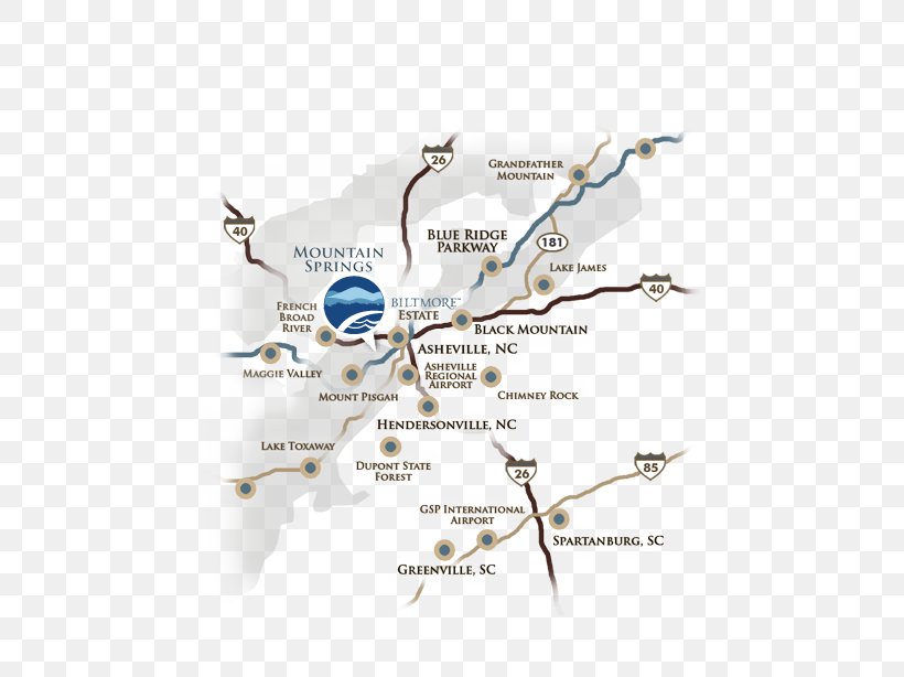 Asheville Mountain Springs Cabins Mountain Springs Drive Boiling Springs Map, PNG, 450x614px, Asheville, Blue Ridge Mountains, Boiling Springs, Diagram, Heart Download Free