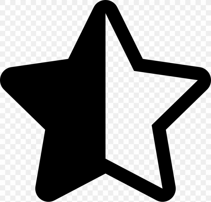 Clip Art Openclipart Vector Graphics Star, PNG, 980x939px, Star, Black, Black And White, Shape, Symbol Download Free
