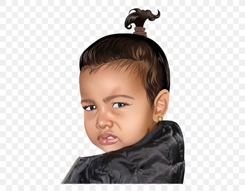 Kim Kardashian Keeping Up With The Kardashians Celebrity Emoji, PNG, 640x640px, Kim Kardashian, Brown Hair, Celebrity, Child, Ear Download Free