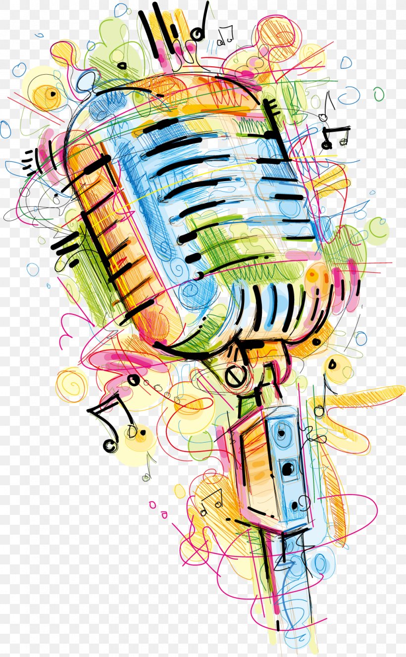 Microphone Royalty-free Saxophone Sketch, PNG, 1028x1664px, Watercolor, Cartoon, Flower, Frame, Heart Download Free