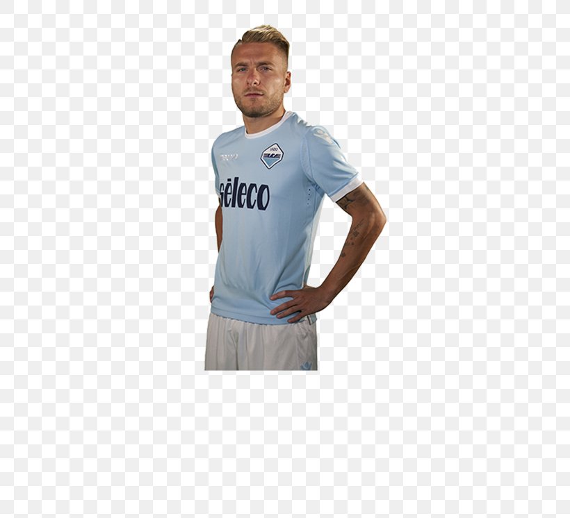 S.S. Lazio 2017–18 Serie A Stadio Olimpico A.S. Roma Torre Annunziata, PNG, 713x746px, Ss Lazio, Arm, As Roma, Ciro Immobile, Clothing Download Free