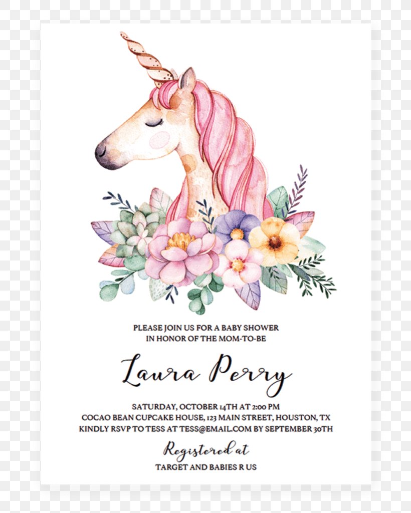 Unicorn Flower Watercolor Painting Canvas Poster, PNG, 819x1024px, Unicorn, Art, Baby Shower, Canvas, Child Download Free