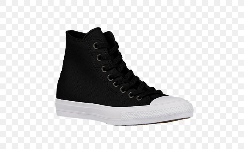 Chuck Taylor All-Stars Sports Shoes Converse CT II Hi Black/ White High-top, PNG, 500x500px, Chuck Taylor Allstars, Athletic Shoe, Basketball Shoe, Black, Brand Download Free