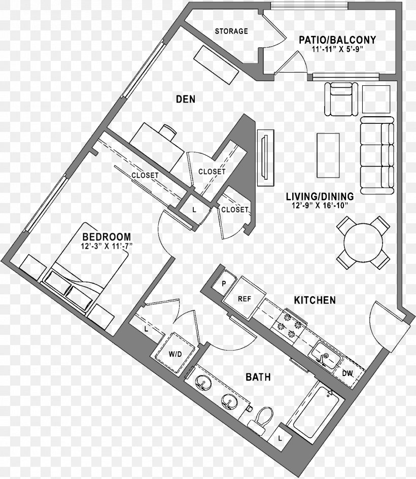 Floor Plan Baker Block Apartments House, PNG, 1600x1842px, Floor Plan, Apartment, Architectural Plan, Architecture, Area Download Free