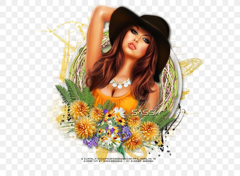 Floral Design, PNG, 600x600px, Floral Design, Brown Hair, Flower, Flower Arranging, Long Hair Download Free