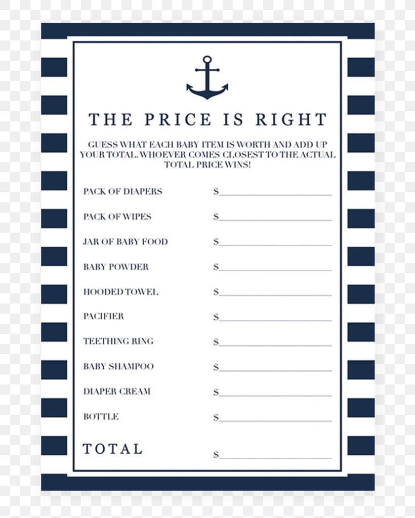 Is It The Right Price, PNG, 819x1024px, Baby Shower, Area, Brand, Bridal Shower, Document Download Free