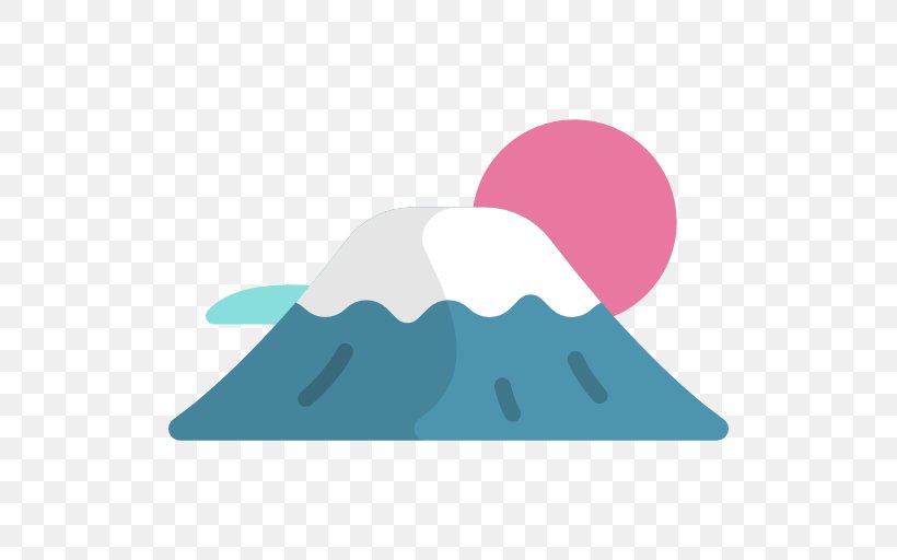 Mount Fuji Clip Art Mountain Vector Graphics, PNG, 512x512px, Mount Fuji, Aqua, Logo, Mountain Download Free