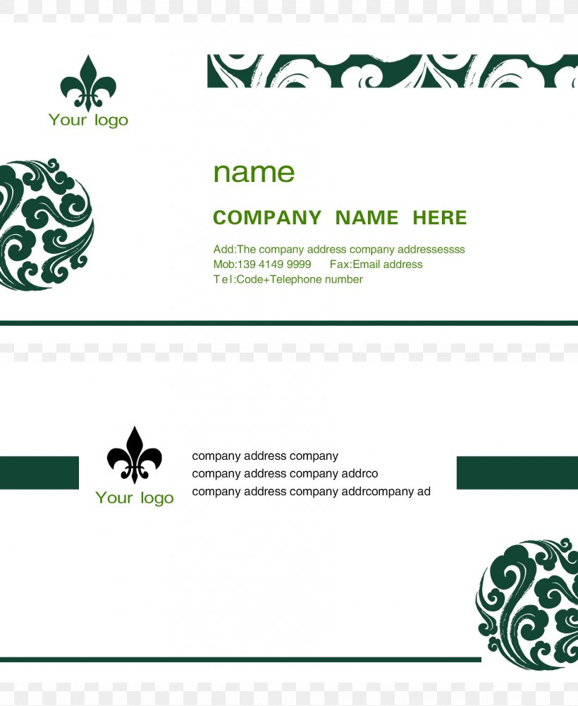 Paper Business Card Printing Visiting Card, PNG, 1772x2165px, Paper, Advertising, Area, Business Card, Green Download Free