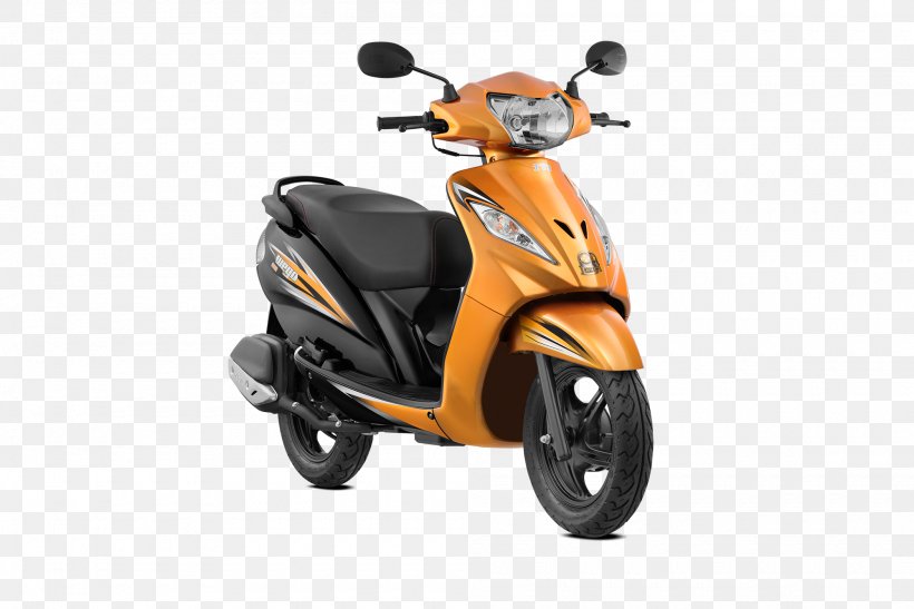 Scooter Car Electric Vehicle TVS Scooty TVS Wego, PNG, 2000x1335px, Scooter, Car, Disc Brake, Electric Vehicle, Motor Vehicle Download Free