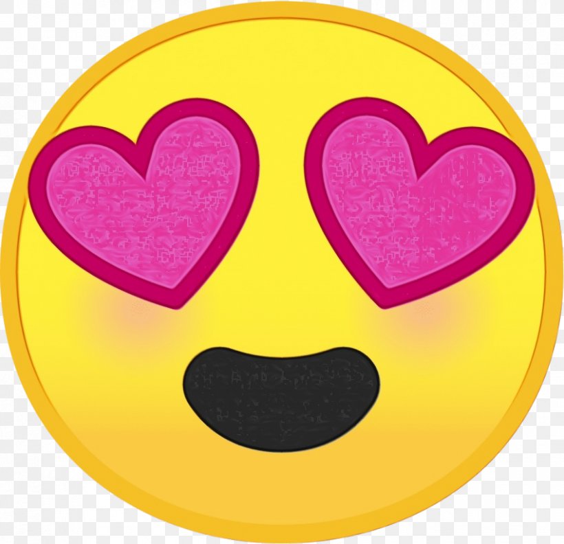 Heart Eye Emoji, PNG, 850x822px, Emoji, Emoticon, Eye, Eyerolling, Face Download Free