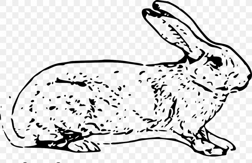 White Rabbit Easter Bunny Hare Domestic Rabbit Clip Art, PNG, 1280x831px, White Rabbit, Area, Art, Artwork, Black And White Download Free
