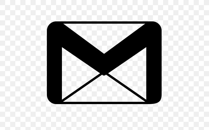 Gmail Email 2019 Pacific Games Google, PNG, 512x512px, 2019 Pacific Games, Gmail, Black, Black And White, Email Download Free