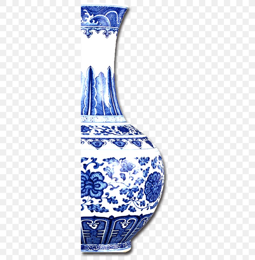 Jingdezhen Blue And White Pottery Porcelain Ceramic Glaze, PNG, 301x836px, Watercolor, Cartoon, Flower, Frame, Heart Download Free
