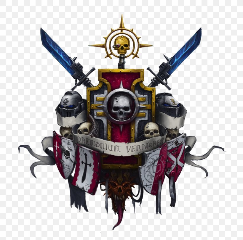 Warhammer 40,000 Coat Of Arms Knight Cavalieri Grigi Daemonhunters, PNG, 811x811px, Warhammer 40000, Armour, Cavalieri Grigi, Coat Of Arms, Crest Download Free